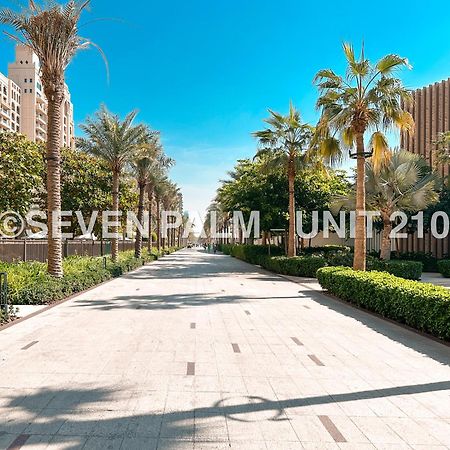 Luxus-Studio Mit Private Beach In Top-Lage, Meerblick & Infinity Pool! Dubaj Exteriér fotografie