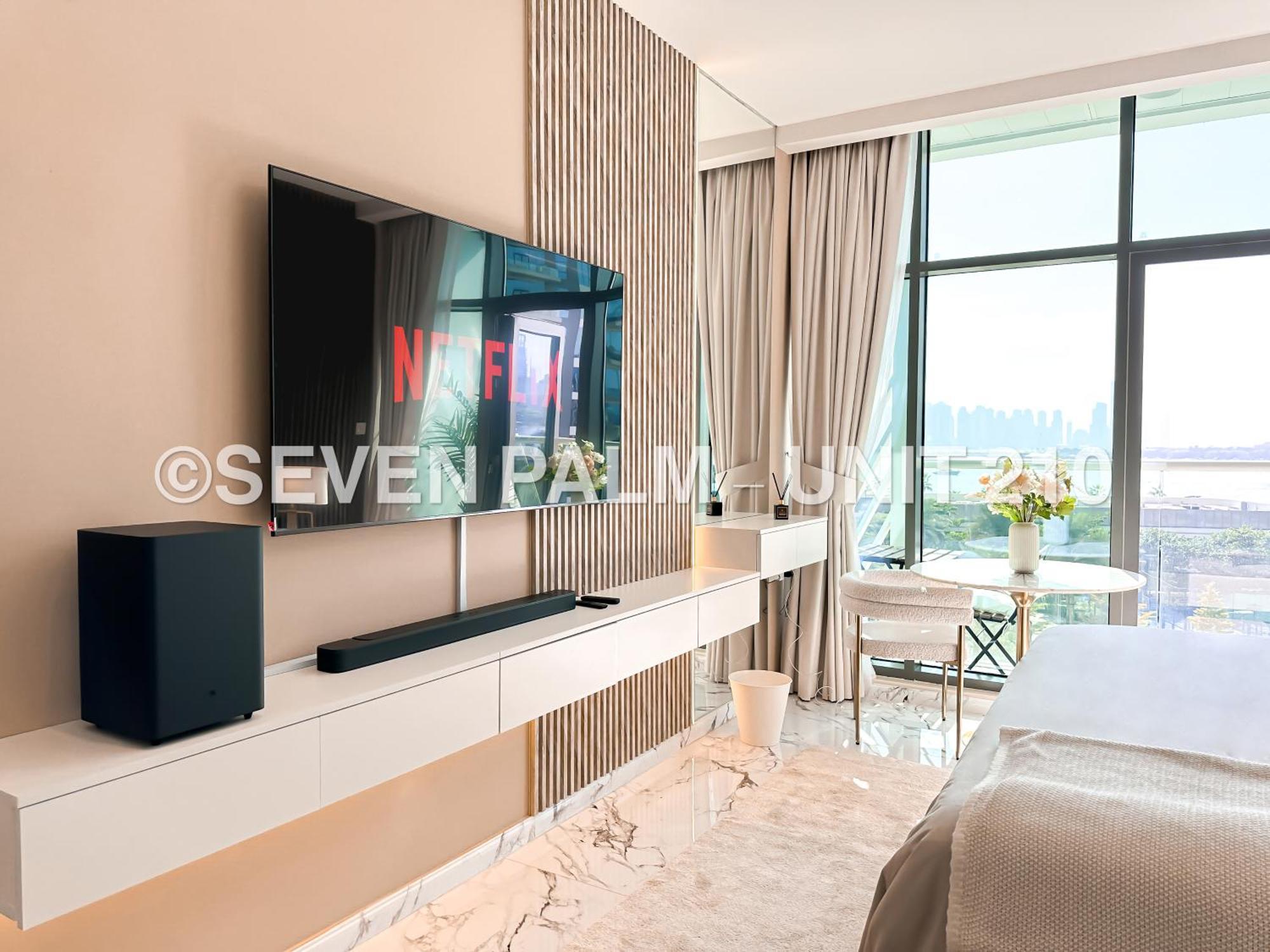 Luxus-Studio Mit Private Beach In Top-Lage, Meerblick & Infinity Pool! Dubaj Exteriér fotografie
