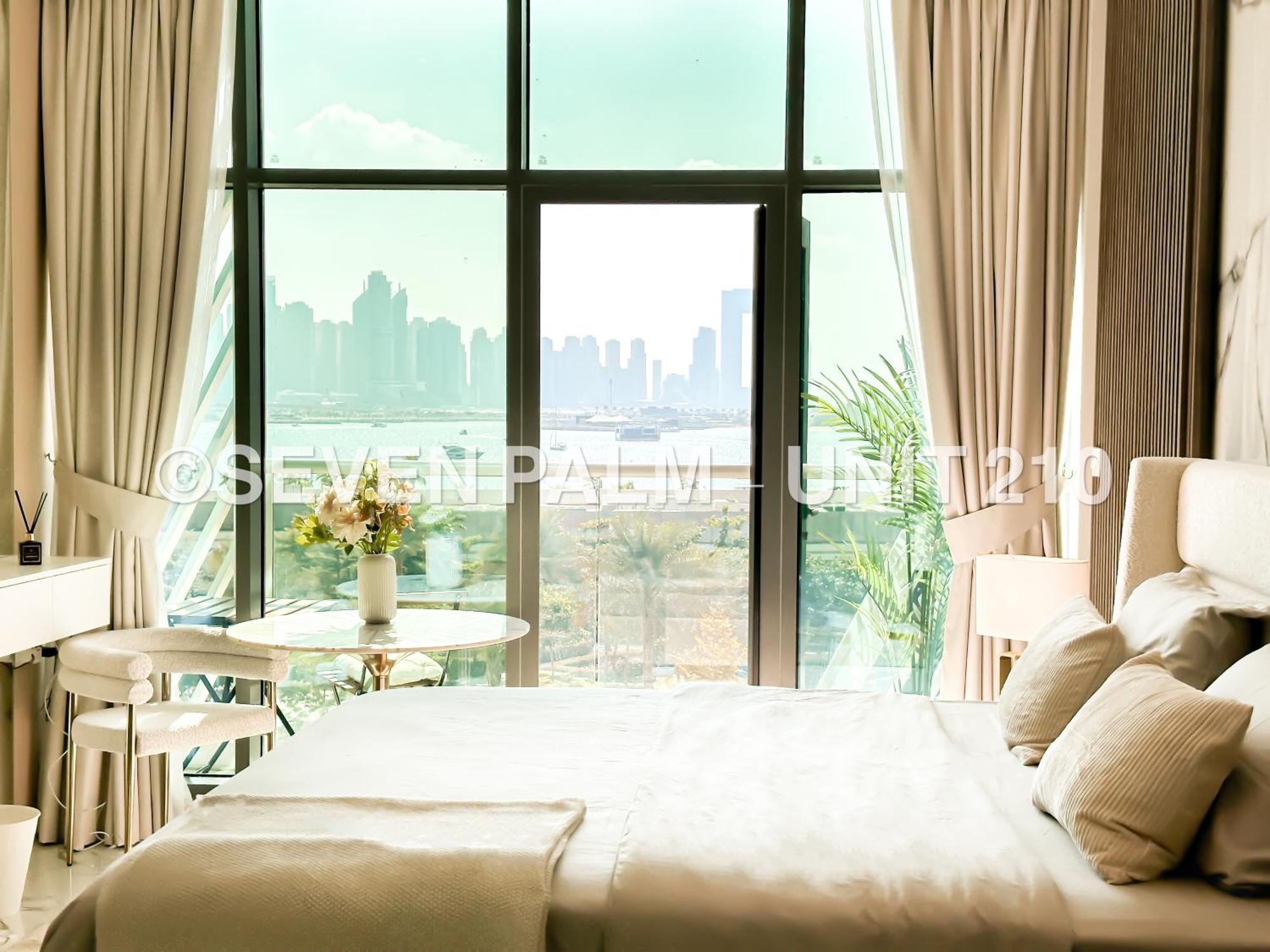 Luxus-Studio Mit Private Beach In Top-Lage, Meerblick & Infinity Pool! Dubaj Exteriér fotografie