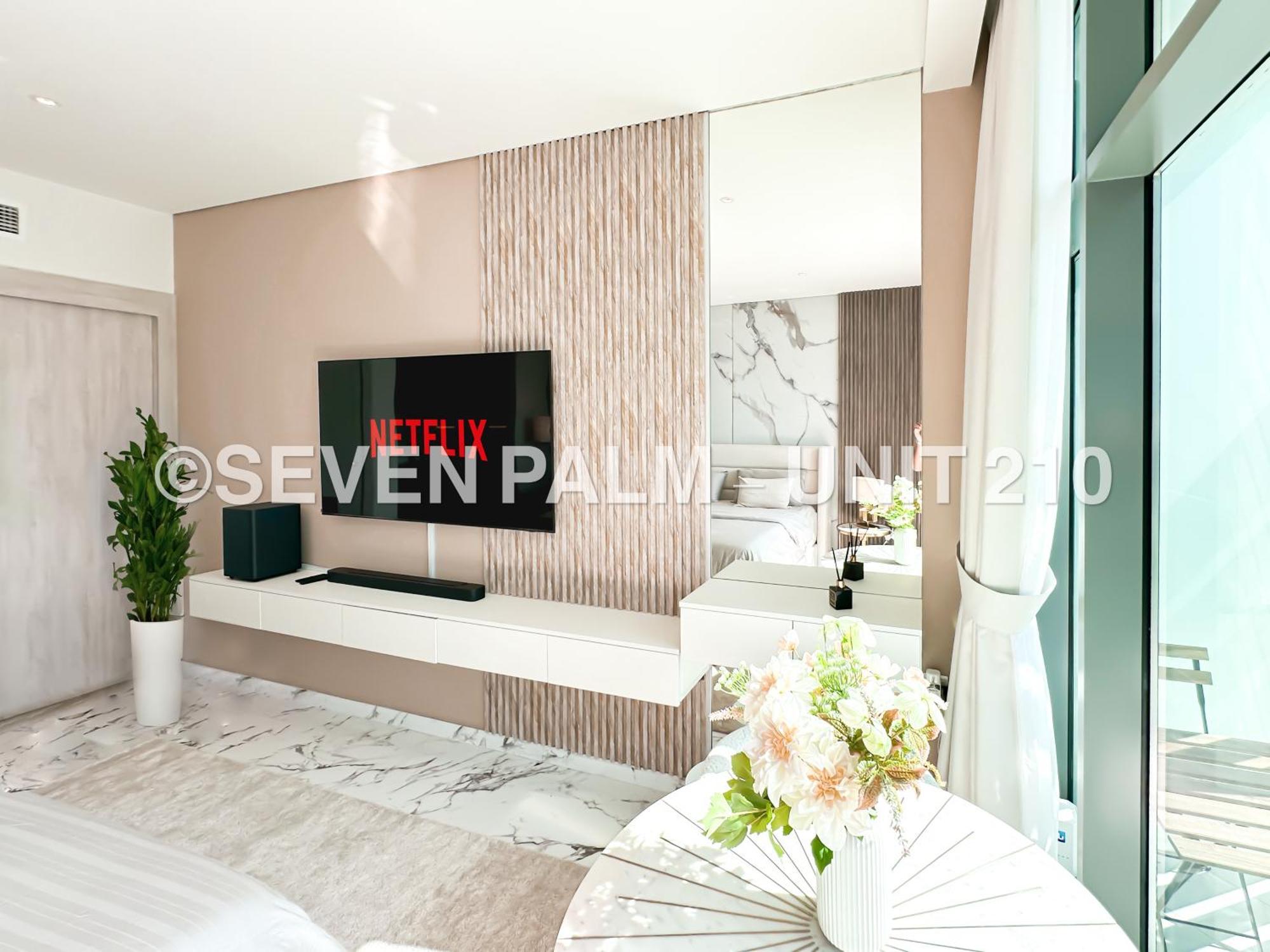 Luxus-Studio Mit Private Beach In Top-Lage, Meerblick & Infinity Pool! Dubaj Exteriér fotografie