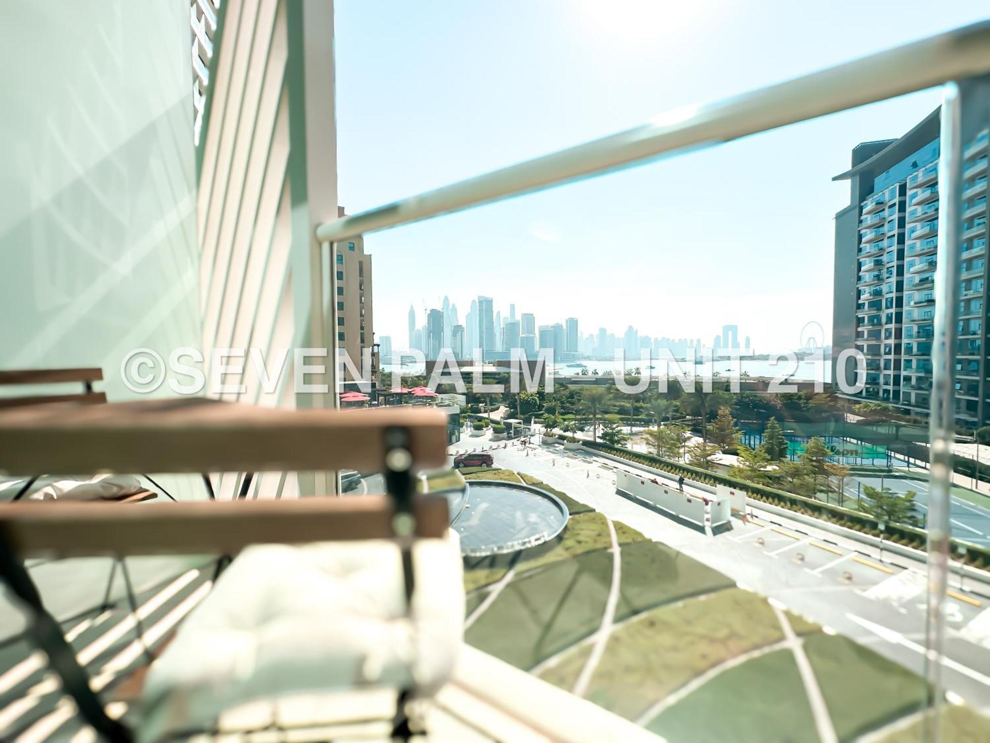 Luxus-Studio Mit Private Beach In Top-Lage, Meerblick & Infinity Pool! Dubaj Exteriér fotografie
